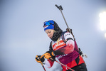 30.11.2021, xkvx, Biathlon IBU World Cup Oestersund, Training Women and Men, v.l. Lisa Theresa Hauser (Austria) schaut / looks on