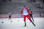 30.11.2021, xkvx, Biathlon IBU World Cup Oestersund, Training Women and Men, v.l. Henrieta Horvatova (Slovakia) in aktion / in action competes