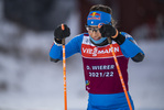 30.11.2021, xkvx, Biathlon IBU World Cup Oestersund, Training Women and Men, v.l. Dorothea Wierer (Italy) in aktion / in action competes