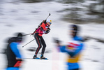 30.11.2021, xkvx, Biathlon IBU World Cup Oestersund, Training Women and Men, v.l. Anna Juppe (Austria) in aktion / in action competes
