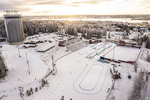 01.12.2021, xkvx, Biathlon IBU World Cup Oestersund - Stadium Overview, v.l.  Stadionansicht / Luftbild / Drohnenbild / Drohne / Stadiumoverview / General Drone View