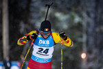 02.12.2021, xkvx, Biathlon IBU World Cup Oestersund, Sprint Women, v.l. Lotte Lie (Belgium) in aktion / in action competes