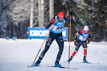 02.12.2021, xkvx, Biathlon IBU World Cup Oestersund, Sprint Women, v.l. Vanessa Voigt (Germany) in aktion / in action competes