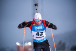 02.12.2021, xkvx, Biathlon IBU World Cup Oestersund, Sprint Women, v.l. Nadia Moser (Canada) in aktion / in action competes