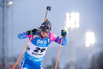 02.12.2021, xkvx, Biathlon IBU World Cup Oestersund, Sprint Women, v.l. Kristina Reztsova (Russia) in aktion / in action competes