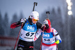 02.12.2021, xkvx, Biathlon IBU World Cup Oestersund, Sprint Women, v.l. Ida Lien (Norway) in aktion / in action competes