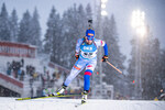 02.12.2021, xkvx, Biathlon IBU World Cup Oestersund, Sprint Women, v.l. Paulina Fialkova (Slovakia) in aktion / in action competes