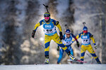 02.12.2021, xkvx, Biathlon IBU World Cup Oestersund, Sprint Women, v.l. Anna Magnusson (Sweden) in aktion / in action competes