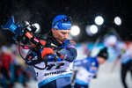 02.12.2021, xkvx, Biathlon IBU World Cup Oestersund, Sprint Men, v.l. Erik Lesser (Germany) in aktion am Schiessstand / at the shooting range