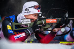 02.12.2021, xkvx, Biathlon IBU World Cup Oestersund, Sprint Men, v.l. Johannes Dale (Norway) in aktion am Schiessstand / at the shooting range