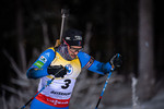 02.12.2021, xkvx, Biathlon IBU World Cup Oestersund, Sprint Men, v.l. Simon Desthieux (France) in aktion / in action competes