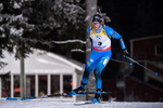 02.12.2021, xkvx, Biathlon IBU World Cup Oestersund, Sprint Men, v.l. Simon Desthieux (France) in aktion / in action competes