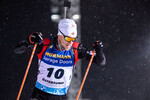 02.12.2021, xkvx, Biathlon IBU World Cup Oestersund, Sprint Men, v.l. Christian Gow (Canada) in aktion / in action competes
