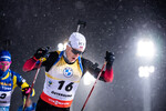 02.12.2021, xkvx, Biathlon IBU World Cup Oestersund, Sprint Men, v.l. Johannes Thingnes Boe (Norway) in aktion / in action competes