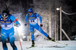 02.12.2021, xkvx, Biathlon IBU World Cup Oestersund, Sprint Men, v.l. Lukas Hofer (Italy) in aktion / in action competes