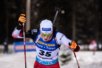 02.12.2021, xkvx, Biathlon IBU World Cup Oestersund, Sprint Men, v.l. Simon Eder (Austria) in aktion / in action competes