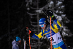 02.12.2021, xkvx, Biathlon IBU World Cup Oestersund, Sprint Men, v.l. Peppe Femling (Sweden) in aktion / in action competes
