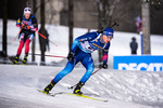 02.12.2021, xkvx, Biathlon IBU World Cup Oestersund, Sprint Men, v.l. Aleksandrs Patrijuks (Latvia) in aktion / in action competes