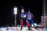 02.12.2021, xkvx, Biathlon IBU World Cup Oestersund, Sprint Men, v.l. Johannes Dale (Norway) in aktion / in action competes
