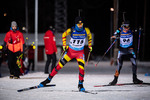 02.12.2021, xkvx, Biathlon IBU World Cup Oestersund, Sprint Men, v.l. Cesar Beauvais (Belgium) in aktion / in action competes