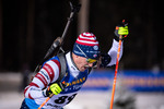 02.12.2021, xkvx, Biathlon IBU World Cup Oestersund, Sprint Men, v.l. Sean Doherty (United States) in aktion / in action competes