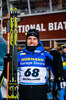 02.12.2021, xkvx, Biathlon IBU World Cup Oestersund, Sprint Men, v.l. Quentin Maillet Fillon (France) nach dem Wettkampf / after the Competition