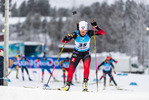 04.12.2021, xkvx, Biathlon IBU World Cup Oestersund, Pursuit Women, v.l. Ingrid Landmark Tandrevold (Norway) in aktion / in action competes