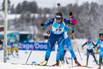 04.12.2021, xkvx, Biathlon IBU World Cup Oestersund, Pursuit Women, v.l. Lena Haecki (Switzerland) in aktion / in action competes