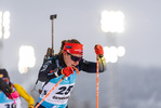 04.12.2021, xkvx, Biathlon IBU World Cup Oestersund, Pursuit Women, v.l. Janina Hettich (Germany) in aktion / in action competes