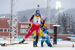 04.12.2021, xkvx, Biathlon IBU World Cup Oestersund, Pursuit Women, v.l. Lisa Theresa Hauser (Austria) in aktion / in action competes