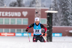 04.12.2021, xkvx, Biathlon IBU World Cup Oestersund, Pursuit Women, v.l. Ingrid Landmark Tandrevold (Norway) in aktion / in action competes