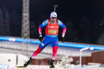 04.12.2021, xkvx, Biathlon IBU World Cup Oestersund, Relay Men, v.l. Alexander Loginov (Russia) in aktion / in action competes