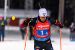 04.12.2021, xkvx, Biathlon IBU World Cup Oestersund, Relay Men, v.l. Vetle Sjaastad Christiansen (Norway) in aktion / in action competes