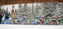04.12.2021, xetx, Biathlon IBU Cup Sjusjoen, Mass Start Women, v.l. Anastasia Shevchenko (RUS), Paula Botet (FRANCE), Irene Cadurisch (SWITZERLAND), Ella Halvarsson (SWEDEN), Karoline Erdal (NORWAY), Lou Jeanmonnot (FRANCE), Elisabeth Hoegberg (SWEDEN), Natalia Gerbulova (RUSSIA), Olga Abramova (UKRAINE), Juliane Fruehwirt (GERMANY), Ekaterina Noskova (RUSSIA), Franziska Hildebrand (GERMANY), Maren Hammerschmidt (GERMANY), Ragnhild Femsteinevik (NORWAY), Tereza Vobornikova (CZECH), Gilonne Guigonnat (FRANCE), Iryna Petrenko (UKRAINE)  / 