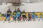 04.12.2021, xetx, Biathlon IBU Cup Sjusjoen, Mass Start Women, v.l. Irene Cadurisch (SWITZERLAND), Paula Botet (FRANCE)  / 