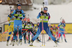 04.12.2021, xetx, Biathlon IBU Cup Sjusjoen, Mass Start Women, v.l. Paula Botet (FRANCE), Irene Cadurisch (SWITZERLAND)  / 
