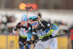 04.12.2021, xetx, Biathlon IBU Cup Sjusjoen, Mass Start Women, v.l. Ukaleq Astri Slettemark (GREENLAND)  / 