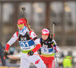 04.12.2021, xetx, Biathlon IBU Cup Sjusjoen, Mass Start Women, v.l. Magda Piczura (POLAND)  / 