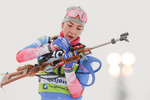 04.12.2021, xetx, Biathlon IBU Cup Sjusjoen, Mass Start Women, v.l. Ekaterina Noskova (RUSSIA)  / 