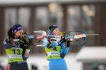 04.12.2021, xetx, Biathlon IBU Cup Sjusjoen, Mass Start Women, v.l. Paula Botet (FRANCE)  / 