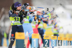 04.12.2021, xetx, Biathlon IBU Cup Sjusjoen, Mass Start Women, v.l. Marion Wiesensarter (GERMANY)  / 