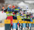 04.12.2021, xetx, Biathlon IBU Cup Sjusjoen, Mass Start Women, v.l. Katharina Innerhofer (AUSTRIA)  / 