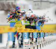 04.12.2021, xetx, Biathlon IBU Cup Sjusjoen, Mass Start Women, v.l. Sara Andersson (SWEDEN)  / 