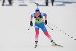 04.12.2021, xetx, Biathlon IBU Cup Sjusjoen, Mass Start Women, v.l. Anastasia Shevchenko (RUS)  / 