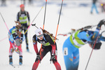 04.12.2021, xetx, Biathlon IBU Cup Sjusjoen, Mass Start Women, v.l. Karoline Erdal (NORWAY)  / 
