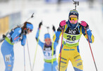 04.12.2021, xetx, Biathlon IBU Cup Sjusjoen, Mass Start Women, v.l. Stina Nilsson (SWEDEN)  / 