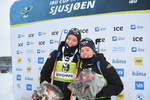 04.12.2021, xetx, Biathlon IBU Cup Sjusjoen, Mass Start Women, v.l. Ragnhild Femsteinevik (NORWAY), Karoline Erdal (NORWAY)  / 