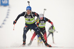 04.12.2021, xetx, Biathlon IBU Cup Sjusjoen, Mass Start Men, v.l. David Zobel (GERMANY)  / 