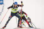 04.12.2021, xetx, Biathlon IBU Cup Sjusjoen, Mass Start Men, v.l. Erlend Bjoentegaard (NORWAY)  / 