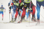 04.12.2021, xetx, Biathlon IBU Cup Sjusjoen, Mass Start Men, v.l. Aleksander Fjeld Andersen (NORWAY), Eligius Tambornino (SWITZERLAND), Haavard Gutuboe Bogetveit (NORWAY)  / 